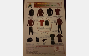 EXPOSITION VETEMENTS BOUTIQUE FC GIRO-LEPUIX