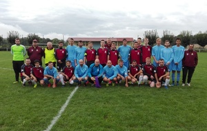 LOURDE DEFAITE DE L'EQUIPE 3 DU FC GIRO-LEPUIX