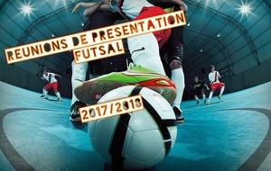 REUNION FUTSAL LUNDI 13 NOVEMBRE 2017