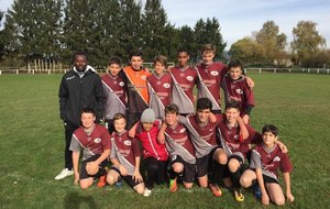 RETOUR SUR LE MATCH U15 DU SAMEDI 18/11/17
