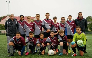 Match de championnat U15 face à Meziré