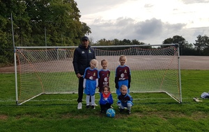 Rentrée du foot pour nos U8F