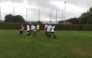 ÉCHAUFFEMENT DIMANCHE 02 OCTOBRE 2016 - GJ SUD TERRITOIRE 2 / GJ du BALLON 1