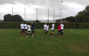ÉCHAUFFEMENT DIMANCHE 02 OCTOBRE 2016 - GJ SUD TERRITOIRE 2 / GJ du BALLON 1