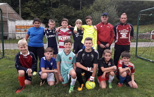 U13 06 SEPTEMBRE 2017 REPRISE ENTRAINEMENT A LEPUIX