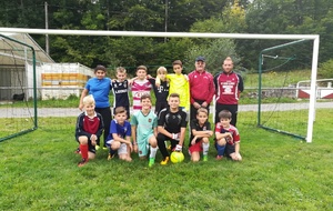 U13 06 SEPTEMBRE 2017 REPRISE ENTRAINEMENT A LEPUIX