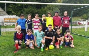 U13 06 SEPTEMBRE 2017 REPRISE ENTRAINEMENT A LEPUIX