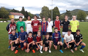 U18 MERCREDI 13 SEPTEMBRE 2017 ENTRAINEMENT à GIROMAGNY