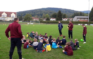 ENTRAINEMENT U9 et U7 MERCREDI 20 SEPTEMBRE 217