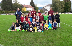 ENTRAINEMENT U9 et U7 MERCREDI 20 SEPTEMBRE 217