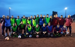 SENIORS Entrainement mardi 26 septembre 2017