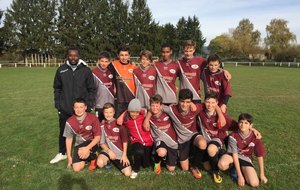 U15 SAMEDI 28/10/17 MATCH AMICAL ASPACH LE BAS / GJ DU BALLON