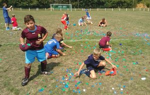 28/08/18 - 2eme JOUR STAGE DE FOOT LA CHASSE AUX BOUCHONS