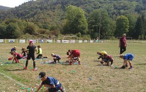 28/08/18 - 2eme JOUR STAGE DE FOOT LA CHASSE AUX BOUCHONS