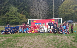 SAMEDI 06 10 18 PLATEAU 2 - U9 A LEPUIX - AVANT LE TOP DEPART - LES 13 EQUIPES