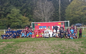 SAMEDI 06 10 18 PLATEAU 2 - U9 A LEPUIX - AVANT LE TOP DEPART - LES 13 EQUIPES