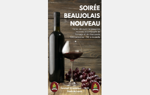 Soirée Beaujolais Nouveau