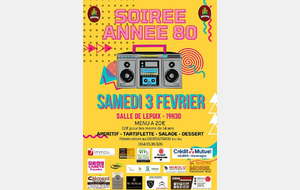 Soirée année 80