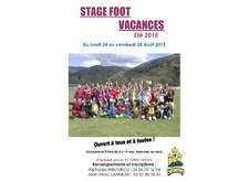 STAGE FOOT VACANCES
