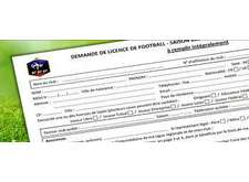 DEMANDE DE LICENCE DE FOOTBALL JOUEUR / DIRIGEANT
