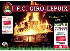 LE CALENDRIER DU FC GIRO-LEPUIX EST ARRIVE