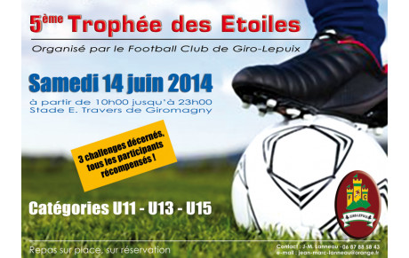 5ème trophée des étoiles