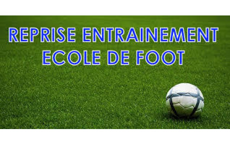 REPRISE ECOLE DE FOOT