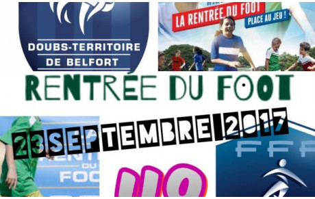 RENTREE DU FOOT U9 SAMEDI 23 09  2017