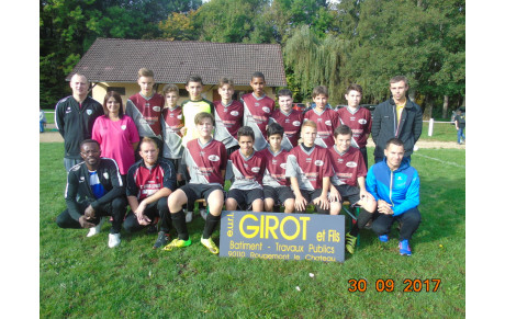 RESUME DU MATCH U15 PRESENTEVILLERS ST MARIE / GJ DU BALLON