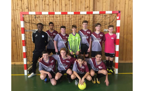 1iere journée futsal pour les U15 du GJ DU BALLON