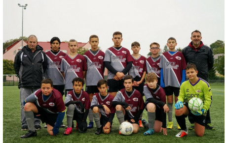 Match de championnat U15 face à Meziré
