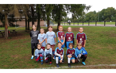 Rentrée du foot pour nos U11F