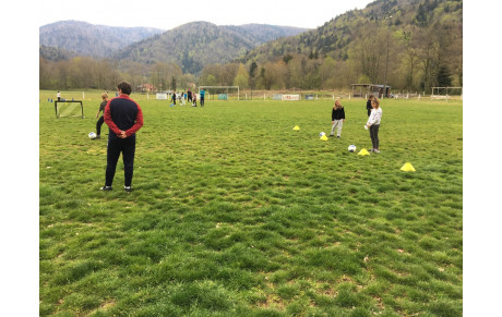 Les journées de foot à l'école