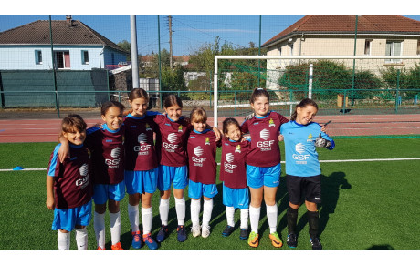 Premier plateau pour nos U11F