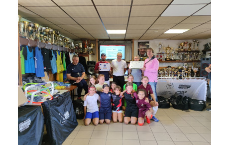 Remise des labels