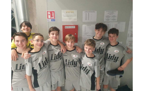 Une 4ème place pour nos U15 au tournoi de Pays Miniers