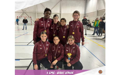 Nos U13, 6ème au tournoi du FC Pays Minier